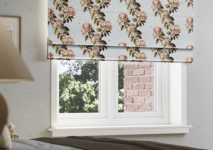 Upton, Aprils Bloom Smokes - Twist&Fit Roman Blind - Image 5